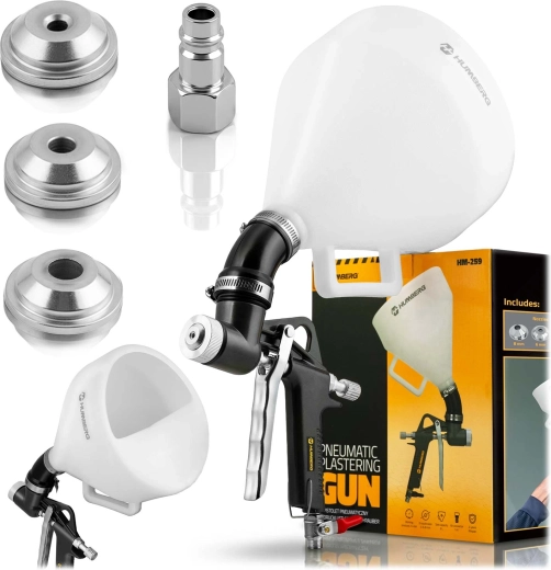 Pneumatisk sprøjtepistol til puds 6 l Humberg