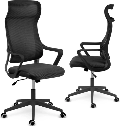 Kontorstol i mikromesh Sofotel Labi sort