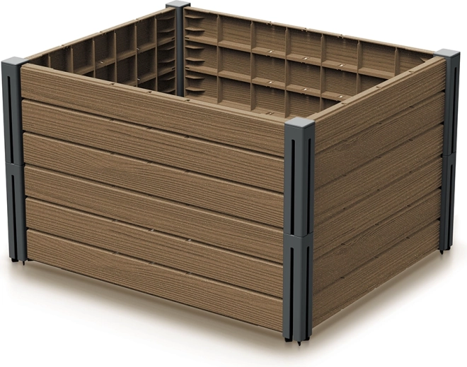 Hævet bed BASE PLANT Prosperplast, modulært, naturo ECO