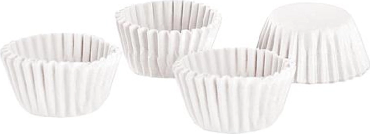 TORO papirforme til mini-muffins, hvide, 100 stk.