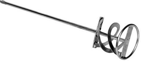 Rørepisker med rund ramme 100 × 500 mm, SDS+ fastgørelse