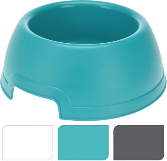 Skridsikker skål til kæledyr 21 cm – mix af farver