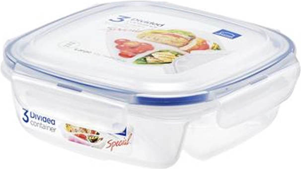 Madkasse med 3 rum 750 ml