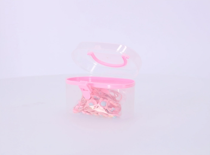 Sæt med farvede hårelastikker - 40 stk., type II