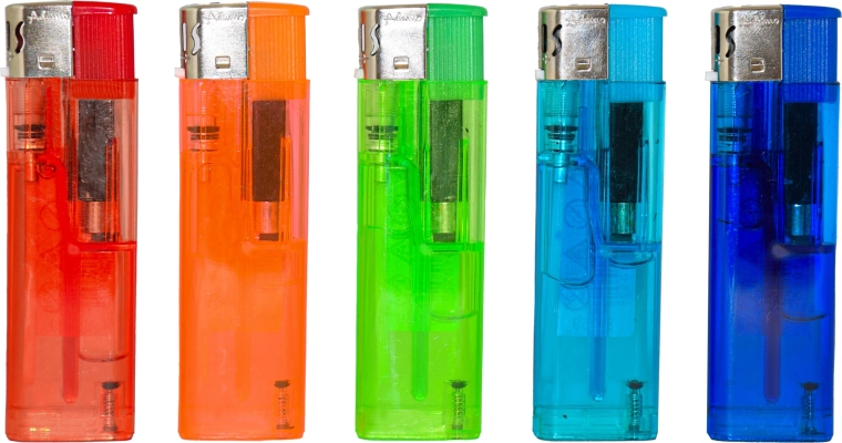 Plastlighter FireLight Piezo TC (pakke med 50 stk)