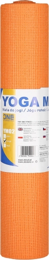 Yogamåtte ONE FITNESS YM02 orange