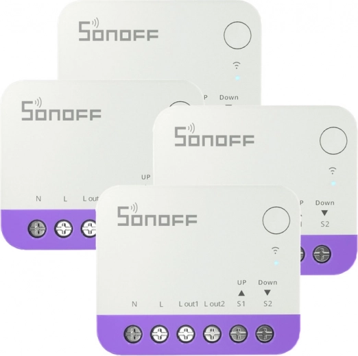 Sonoff Mini RBS smart persienne-/rullegardinafbryder Wi‑Fi (4 stk)