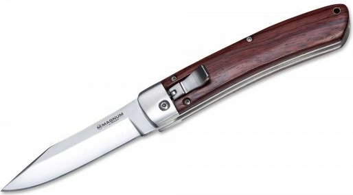 Magnum Automatic Classic – automatisk kniv med palisanderhåndtag, klinge 8,4 cm
