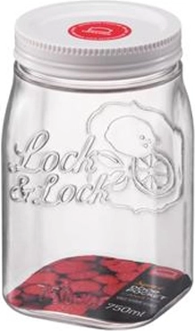 Madbeholder LOCK&LOCK Square 750 ml med skruelåg