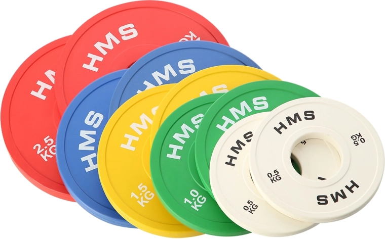 Sæt fraktionelle skiver HMS 0,5–2,5 kg