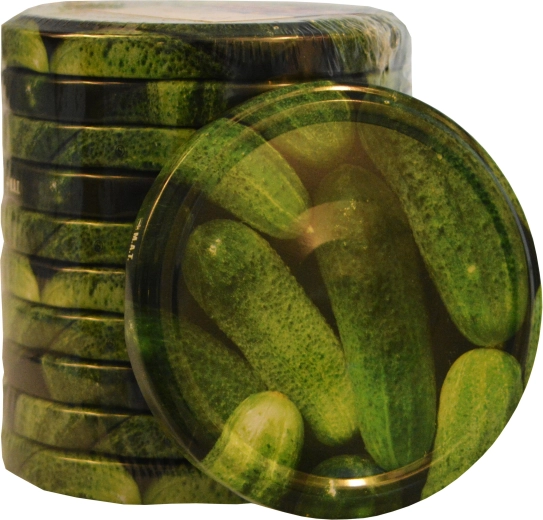 Twist 82 låg med agurkedekor, 10 stk