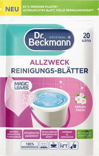 Universelle rengøringsservietter DR. BECKMANN Spring Fresh 20 stk.
