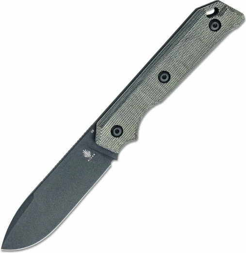 Kizer Begleiter fast outdoor-kniv D2 med micarta og Kydex-skede