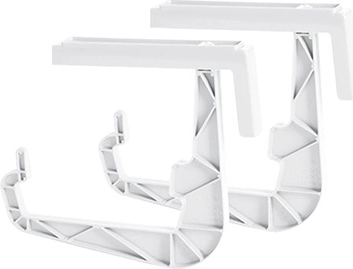 Universalholder til altankasser på gelænder, hvid 23,5 cm