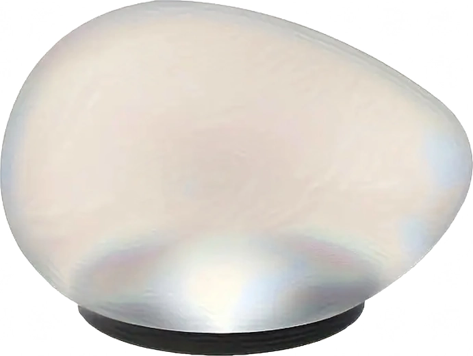 Solcelledrevet LED-havelampe sten 16 cm