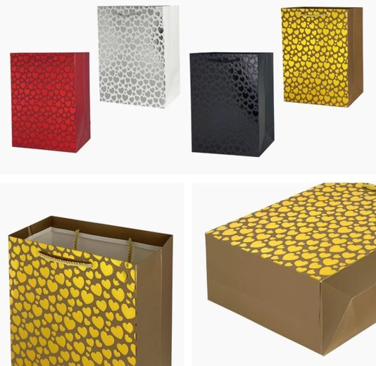 Gavepose 23 × 18 × 10 cm – mix af motiver