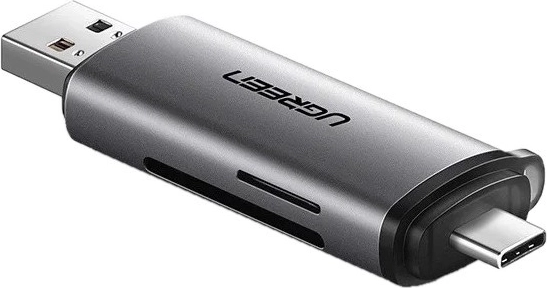 Ugreen-hukommelseskortlæser USB 3.0 og USB-C til SD og microSD