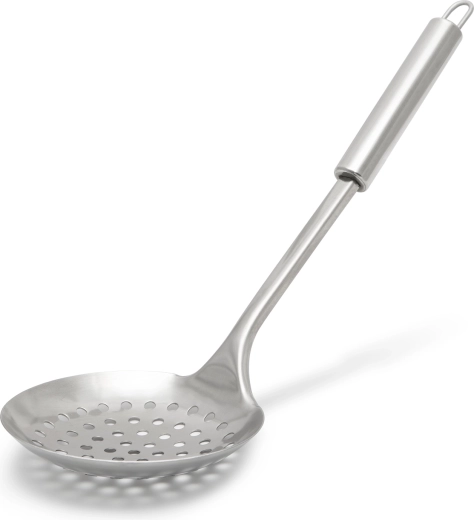 Slev i rustfrit stål 34 cm