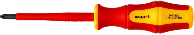 Isoleret krydsskruetrækker PH2 100 mm VDE