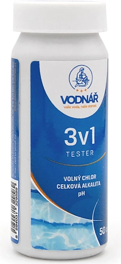 Tester 3 i 1 VANDMAND – 50 stk