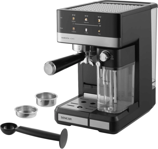 Håndtagsbetjent espresso Sencor SES 4060BK Barista Home