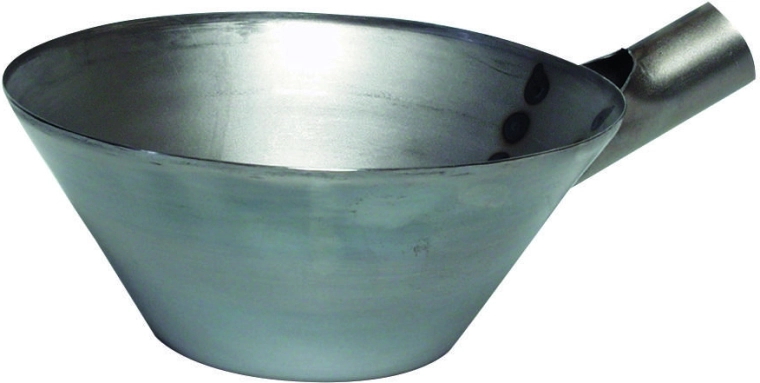 Muremesterskovl med muffe 185 mm