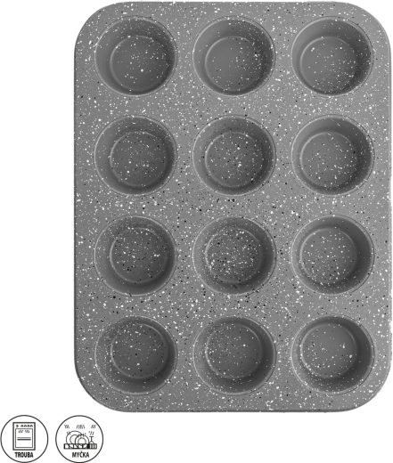 Orion GRANDE granitform til 12 muffins