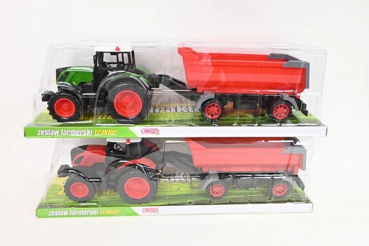 Traktor med trailer