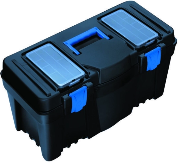 Plastkasse til værktøj Caliber 25 med organisere