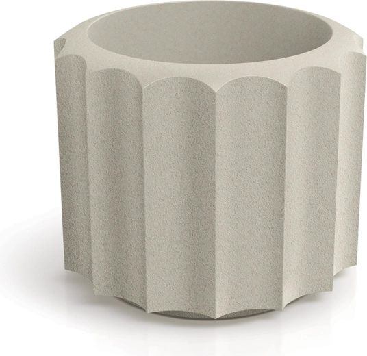 Rona Line blomsterkrukke 58 cm sandfarvet