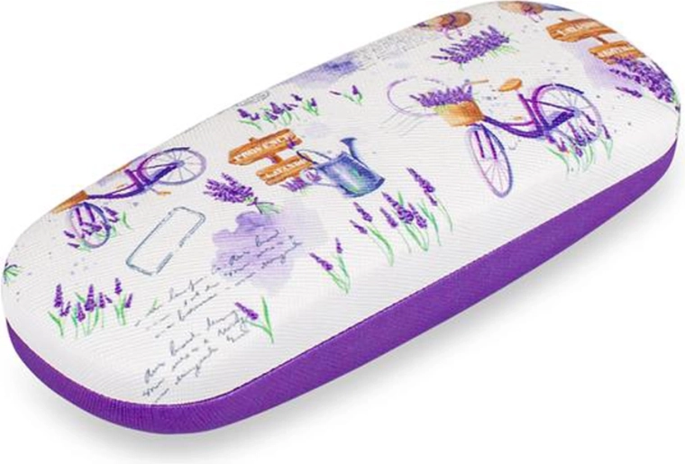 Etui til briller Ny lavendel 16,5 × 6,5 cm