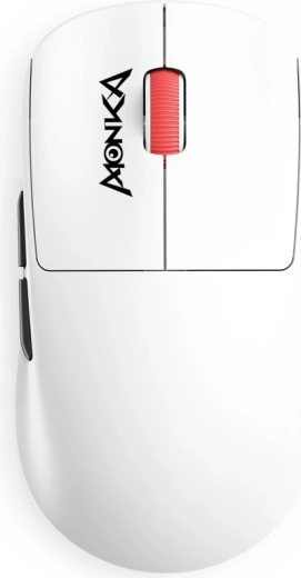 Trådløs gamingmus Monka Prime hvid