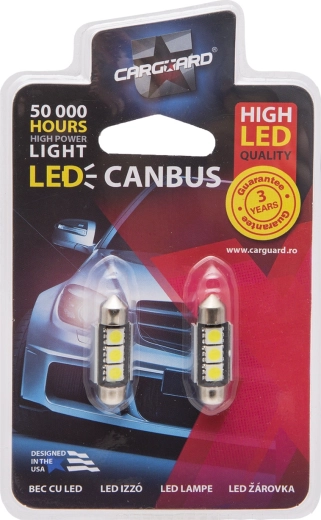 LED-sofitpære 36 mm 12 V 3 W