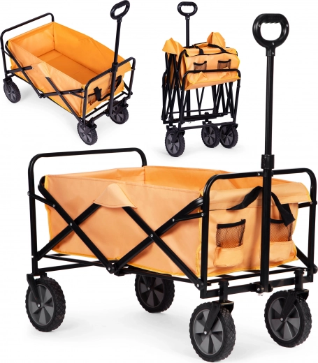 Sammenklappelig transportvogn MultiGarden 47x105 cm, orange