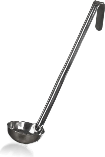 Ske i rustfrit stål AKCENT 60 ml, diameter 6,5 cm