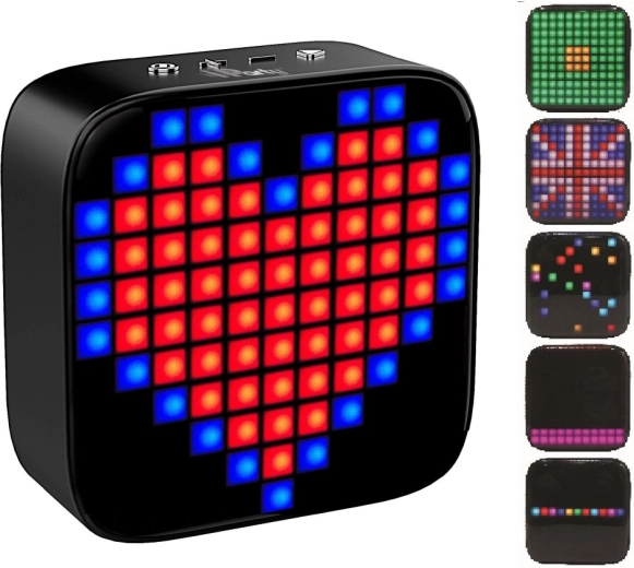 LED-skærm med 6 animationer for fantastiske effekter