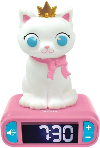 Lysende 3D-natlys ved berøring