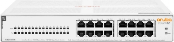 Aruba Instant On netværksswitch, 16 porte med PoE