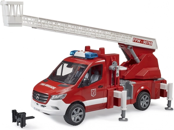 Brandbil Mercedes-Benz Sprinter med stige til børn