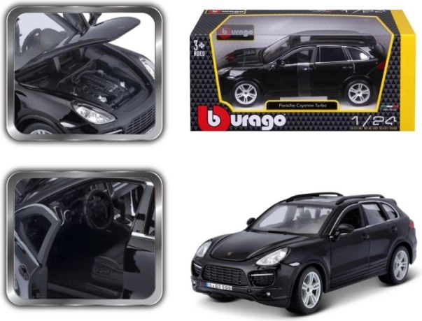 Model Porsche Cayenne Turbo sort 1/24