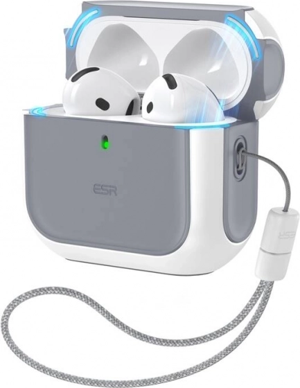 Orbit Hybrid etui til AirPods 4 hvid