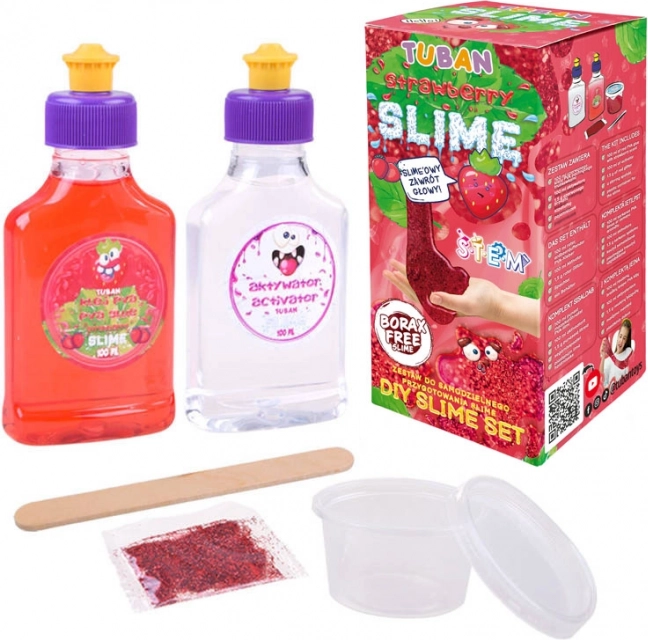 Tuban Sæt Super Slime Jordbær