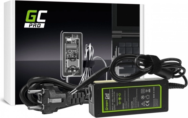 Strømforsyningsadapter Green Cell PRO 65W til HP-bærbare computere