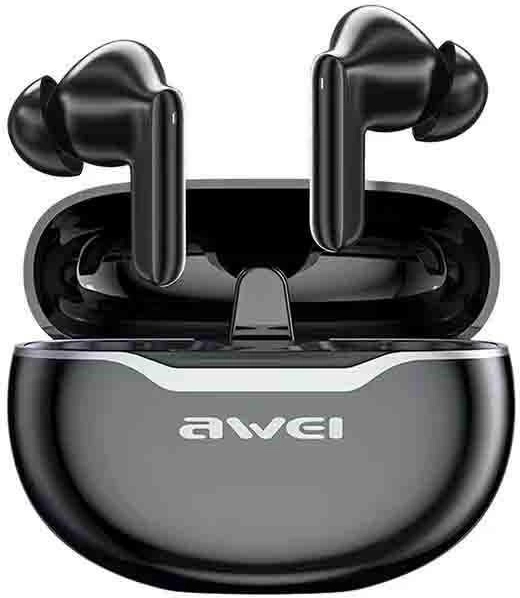 Bluetooth hovedtelefoner Awei T50 Pro TWS sorte