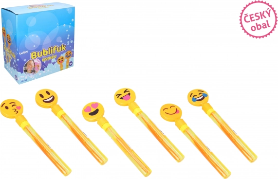 Sæbebobler med smiley-motiv 70 ml
