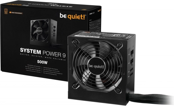 Strømforsyning be quiet! System Power 9 CM 500 W