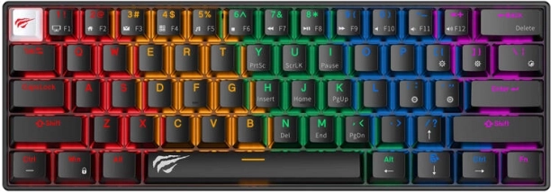 Mekanisk gaming RGB-tastatur Havit