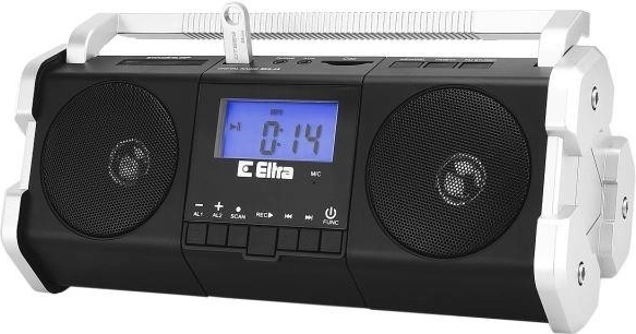 Radio Maja sort-sølv