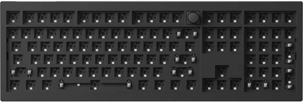 Trådløst mekanisk tastatur Keychron V6 Max RGB barebone (sort)
