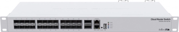 Mikrotik Switchn CRS326-24S+2Q+RM til højhastighedsnetværk